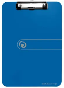 Podložka s klipem A4 neprůhledná modrá