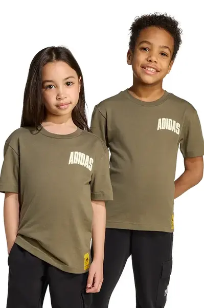 adidas Dětské bavlněné tričko adidas