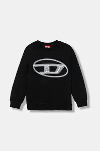 Dětská bavlněná mikina Diesel SBONNIE OVER SWEAT-SHIRT