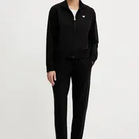Tepláková souprava EA7 Emporio Armani dámská, černá barva, AF13135.7W000463