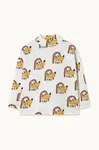 Tinycottons Dětské tričko s dlouhým rukávem Tinycottons DOGS RIB MOCKNECK