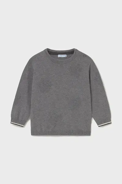 Kojenecký svetr Mayoral šedá barva, 2347
