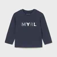 Bavlněné tričko s dlouhým rukávem Mayoral