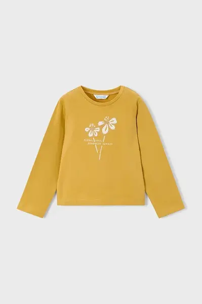 Bavlněné tričko s dlouhým rukávem Mayoral