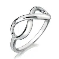 Hot Diamonds Stříbrný prsten Hot Diamonds Infinity DR144 60 mm