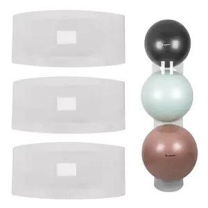 Stojan na gymnastické míče inSPORTline BallStack - 3 ks