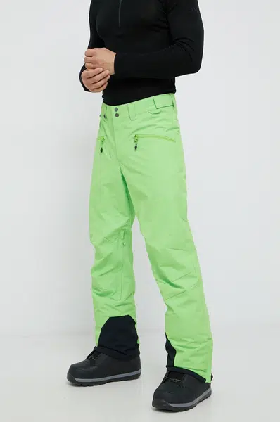 Kalhoty Quiksilver Boundry pánské, zelená barva