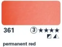 Akvarelová barva Horadam 15ml – 361 permanent red