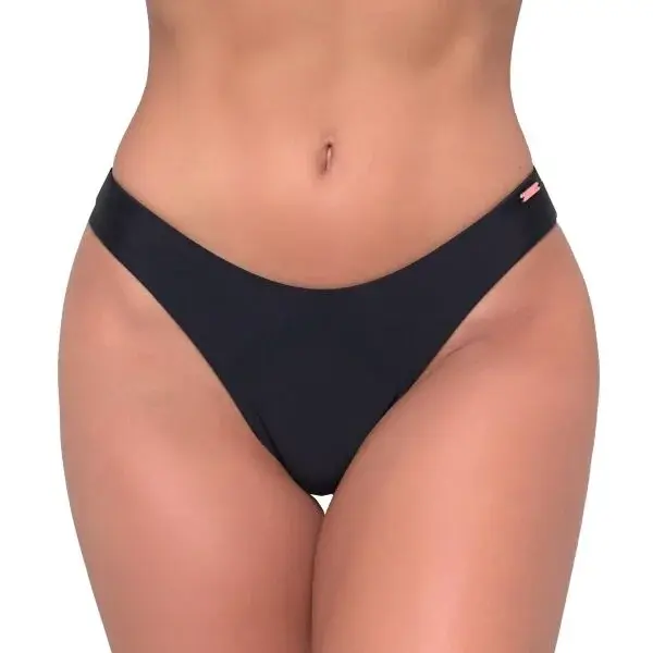 GymBeam SPORT BIKINI Dámske plavkové nohavičky, čierna, veľkosť