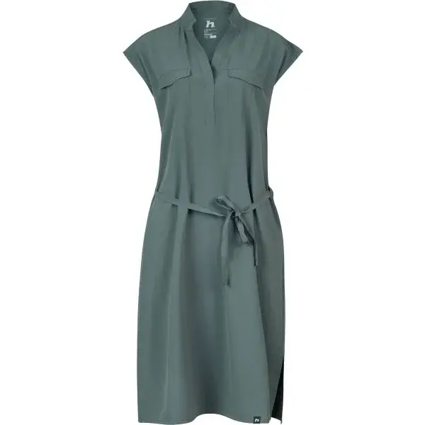 Hannah SHAY Dámske šaty košeľového typu, tmavo zelená, veľkosť