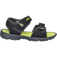 Lotto LAS ROCHAS 1 CL Detské sandále, čierna, veľkosť