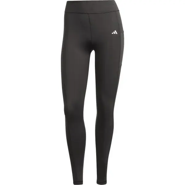 adidas OPTIME ESSENTIALS STASH POCKET LEGGINGS Dámske legíny, čierna, veľkosť