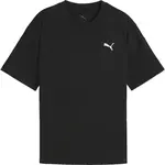Puma WARDROBE ESS RELAXED TEE G Dievčenské tričko, čierna, veľkosť