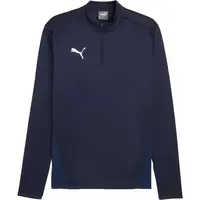 Puma TEAMGOAL TRAINING 1/4 ZIP TOP Pánske tričko, tmavo modrá, veľkosť