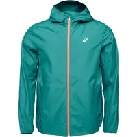 ASICS CORE JACKET Pánska bežecká bunda, tmavo zelená, veľkosť