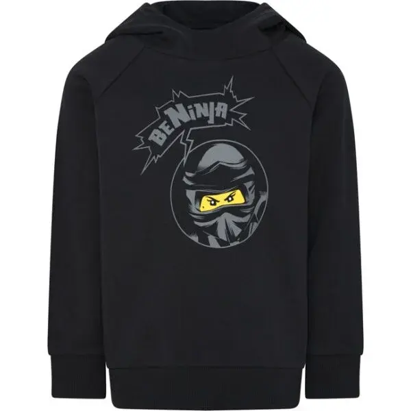 LEGO&reg; kidswear LWSTORM 609 Chlapčenská mikina, čierna, veľkosť