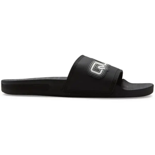 Quiksilver RIVI WORDMARK SLIDE II Pánske šľapky, čierna, veľkosť 39