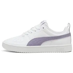 Puma RICKIE JR Detská obuv na voľný čas, biela, veľkosť 38