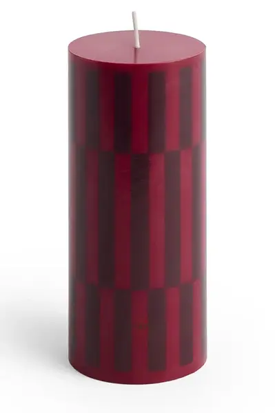 Ozdobná sviečka HAY Column Candle 6,5 x 15 cm