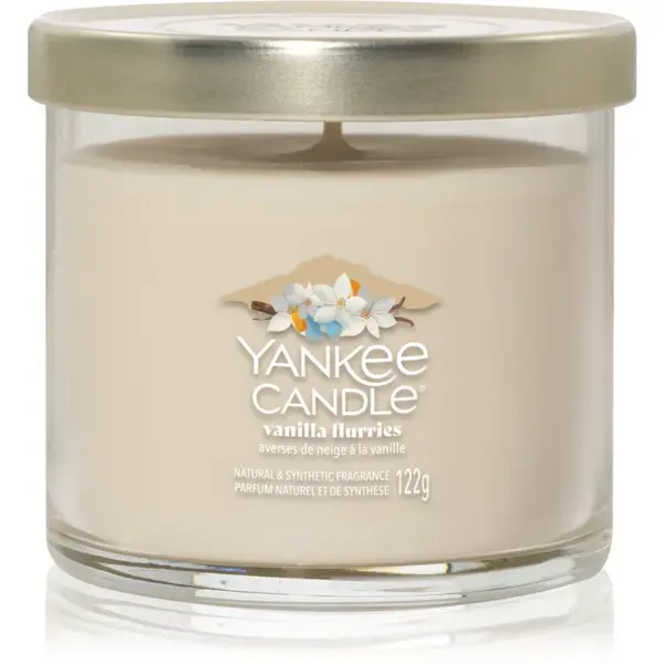 Yankee Candle Vanilla Flurries vonná svíčka Signature 122 g