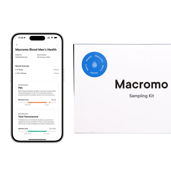 MACROMO krevní test Mužské zdraví