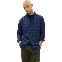 GAP V-LS STANDARD OXFORD Pánska košeľa, tmavo modrá, veľkosť