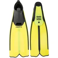 AQUATIC GUPPY Potápačské plutvy, žltá, veľkosť