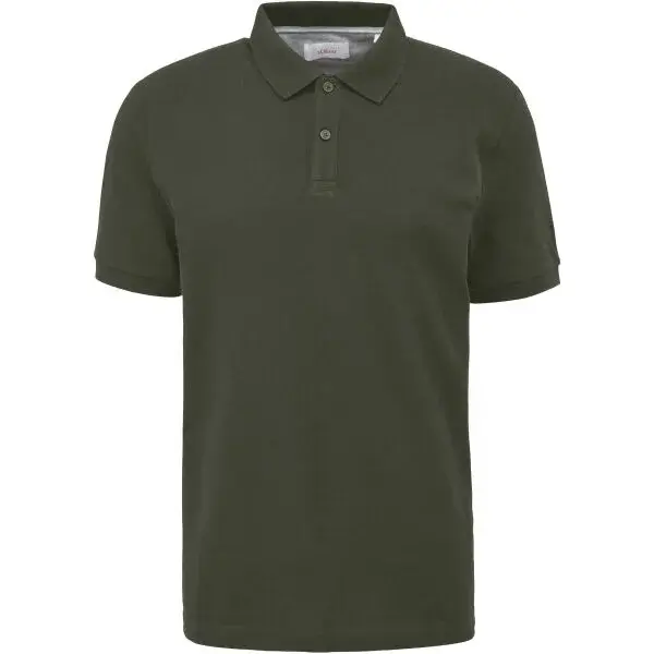 s.Oliver RL POLO SHIRT NOOS Pánska polokošeľa, khaki, veľkosť