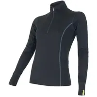 Sensor MERINO ACTIVE Dámske tričko, čierna, veľkosť