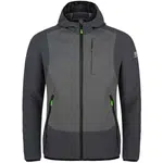 LOAP URELON Pánska outdoorová bunda, tmavo sivá, veľkosť