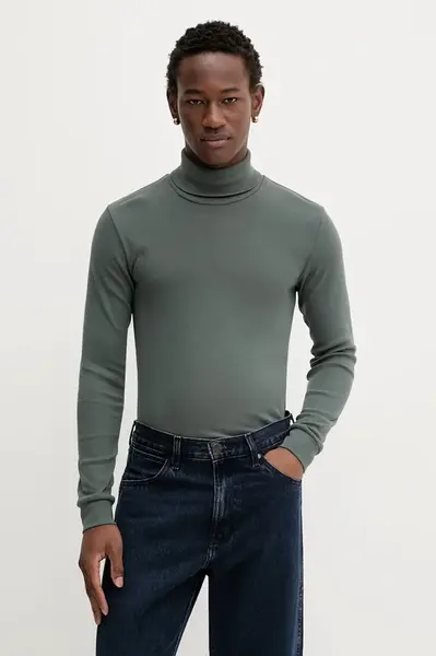 Bavlnené tričko s dlhým rukávom Marc O'Polo