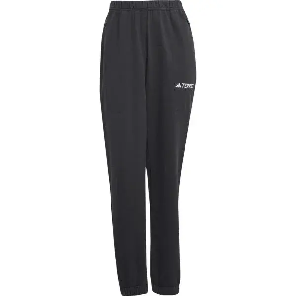 adidas W MULTI TERREX KNIT PANTS Dámske outdoorové nohavice, čierna, veľkosť