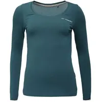 TRIMM BRAVE LADY Dámske tričko s dlhým rukávom, tyrkysová, veľkosť