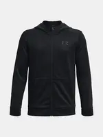 Under Armour Mikina UA Armour Fleece FZ-BLK - Kluci