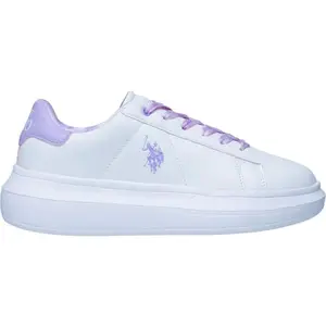 U.S. POLO ASSN. HELIS Dievčenská voľnočasová obuv, biela, veľkosť