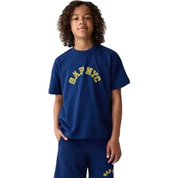 GAP FASHION LOGO Chlapčenské tričko, modrá, veľkosť