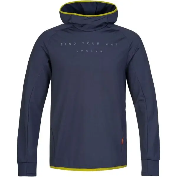 Hannah THONY HOODY Pánska mikina, tmavo modrá, veľkosť