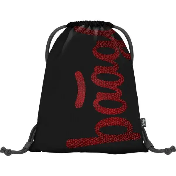 BAAGL SKATE RED Vrecúško na obuv, čierna, veľkosť