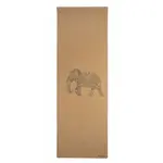 SHARP SHAPE CORK TRAVEL YOGA MAT ELEPHANT Jogamatka, hnedá, veľkosť