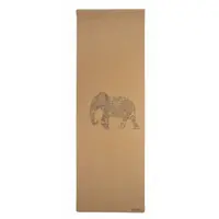 SHARP SHAPE CORK TRAVEL YOGA MAT ELEPHANT Jogamatka, hnedá, veľkosť