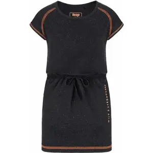 LOAP BUGGI Dievčenské športové šaty, čierna, veľkosť 134-140