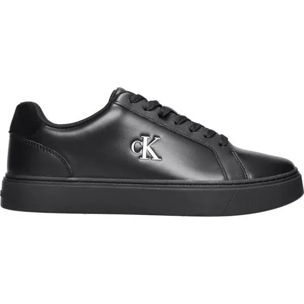 Calvin Klein CLASSIC CUPSOLE LACEUP LTH Pánska nízka obuv, čierna, veľkosť