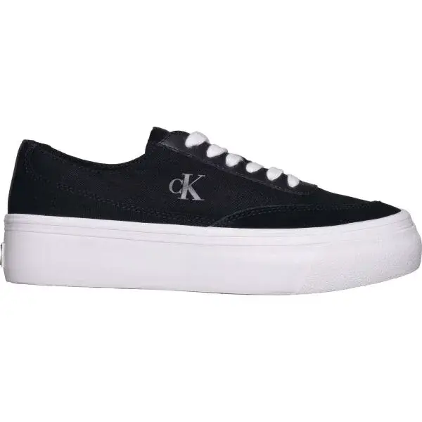 Calvin Klein VULC FLATFORM LOW CV MIXMG Dámske tenisky, čierna, veľkosť
