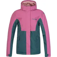 Hannah VALA JR Dievčenská lyžiarska bunda, tmavo zelená, veľkosť 134-140