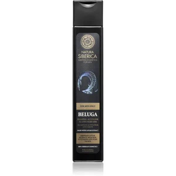 Natura Siberica For Men Only šampón proti rednutiu a vypadávaniu vlasov pre mužov 250 ml