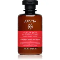 Apivita Color Seal Shampoo šampón pre ochranu farbených vlasov bez sulfátov 250 ml