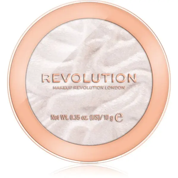 Revolution Reloaded rozjasňovač odtieň Peach Lights 6.5 g