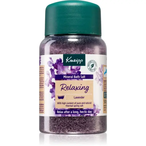 Kneipp Relaxing soľ do kúpeľa Lavender 500 g
