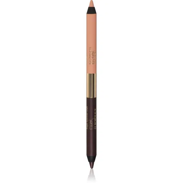Estée Lauder Smoke & Brighten Kajal Eyeliner Duo kajalová ceruzka na oči odtieň Bordeaux / Ivory 1 g