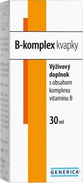 GENERICA B-Komplex kvapky 30 ml